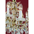 Candelabru modern cristal Aur 24k 9xE14/40W, Hirohito LU 2143/6+3 Gold Orion